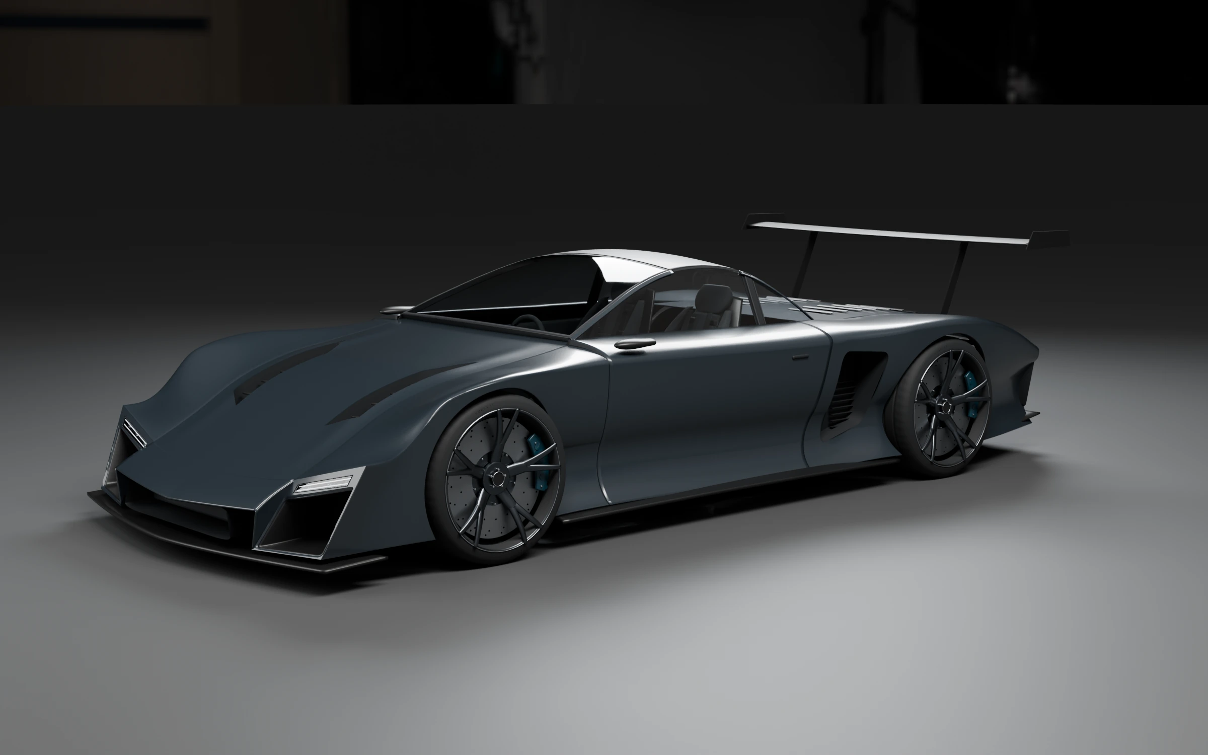 Actual concept assembly model in its complete state