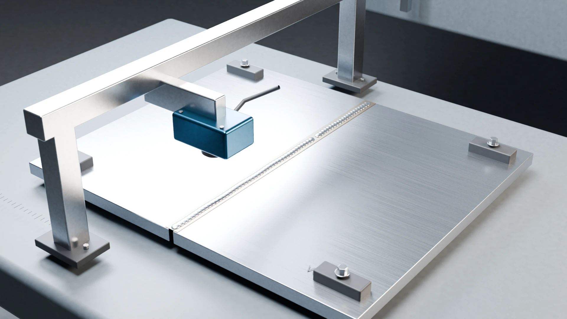 Fixed synthetic inspection view